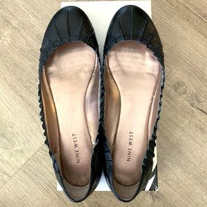 Black ballet flats